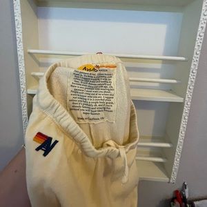 aviator nation lightning bolt sweatpants